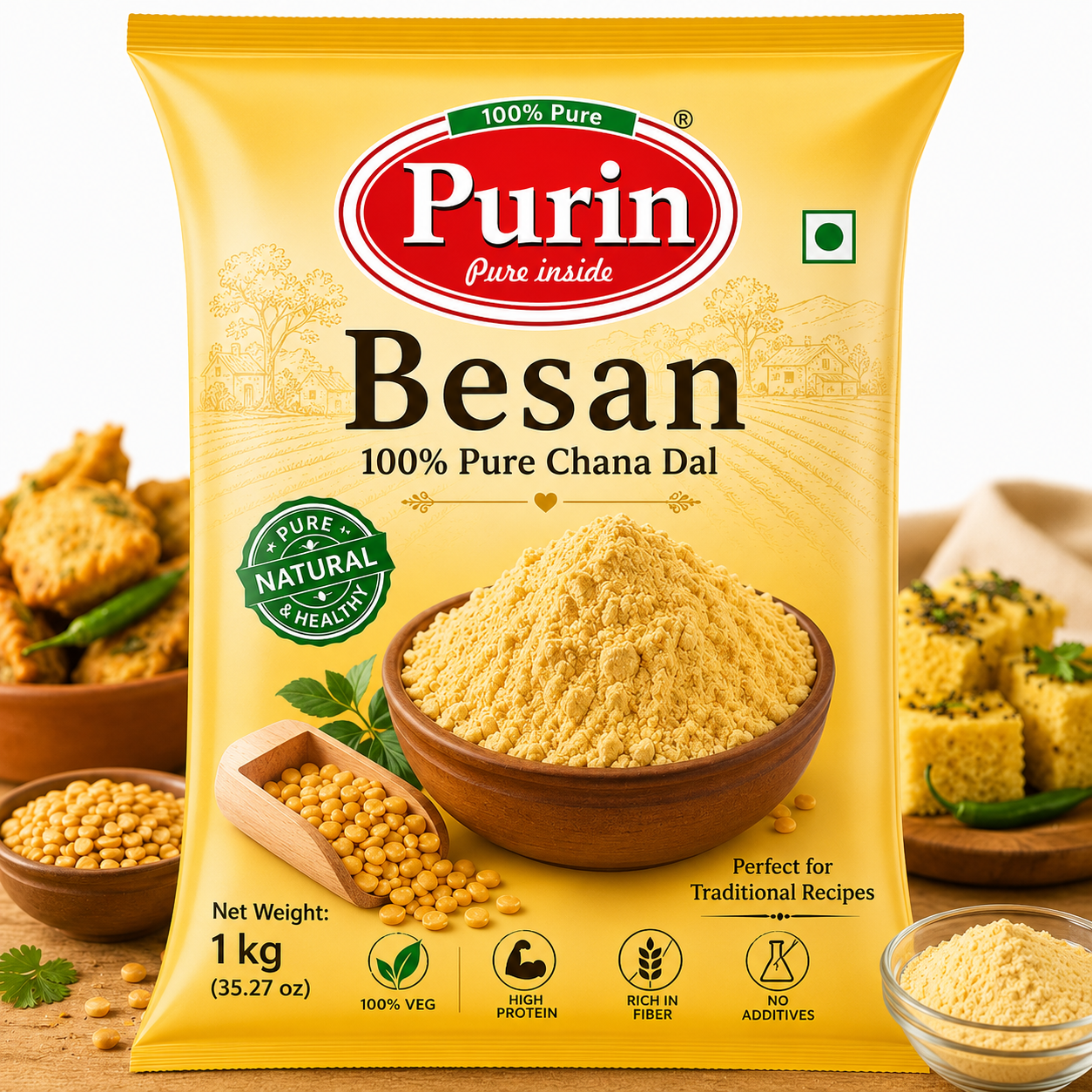 Purin Besan